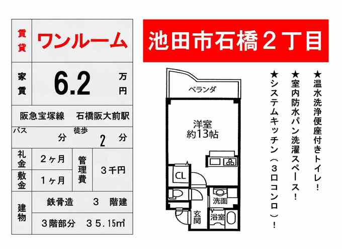 R2ドムール石橋302礼金.jpg